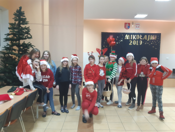 Mikołajki grupy tanecznej "Cosmo"