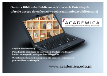 GBP w Kuleszach Kościelnych oferuje dostęp do cyfrowej wypożyczalni ACADEMICA