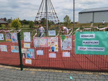 Konkurs plastyczny 2025r. ,,Stop uzależnieniom '' organizowany przez Ośrodek Pomocy Społecznej