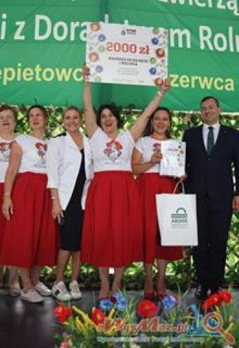 I miejsce - KGW ''Kulesianki' w  Bitwie Region&oacute;w w Szepietowie