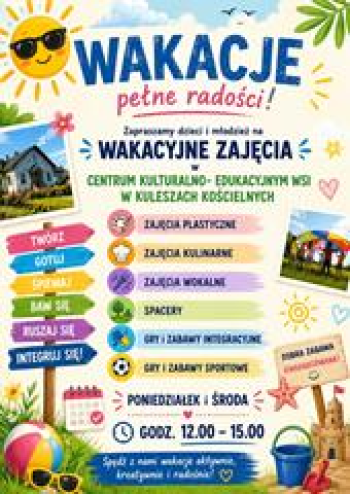 Zajęcia wakacyjne