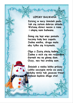 lepimy bałwana