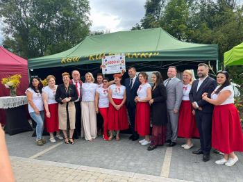 III miejsce KGW ''Kulesianki'-  II etap Bitwy Regionów 23.08. 2025r. podczas Biesiady Miodowej w Tykocinie