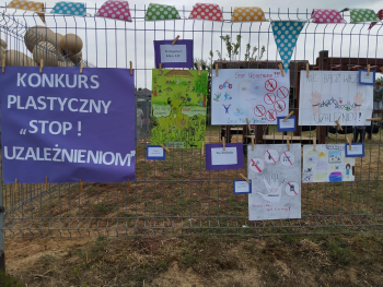 Konkurs Plastyczny ,,Stop! Uzależnieniom''- organizowany przez Ośrodek Pomocy Społecznej