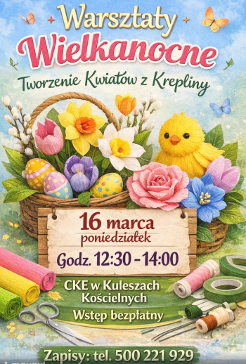 Warsztaty wielkanocne dla dzieci