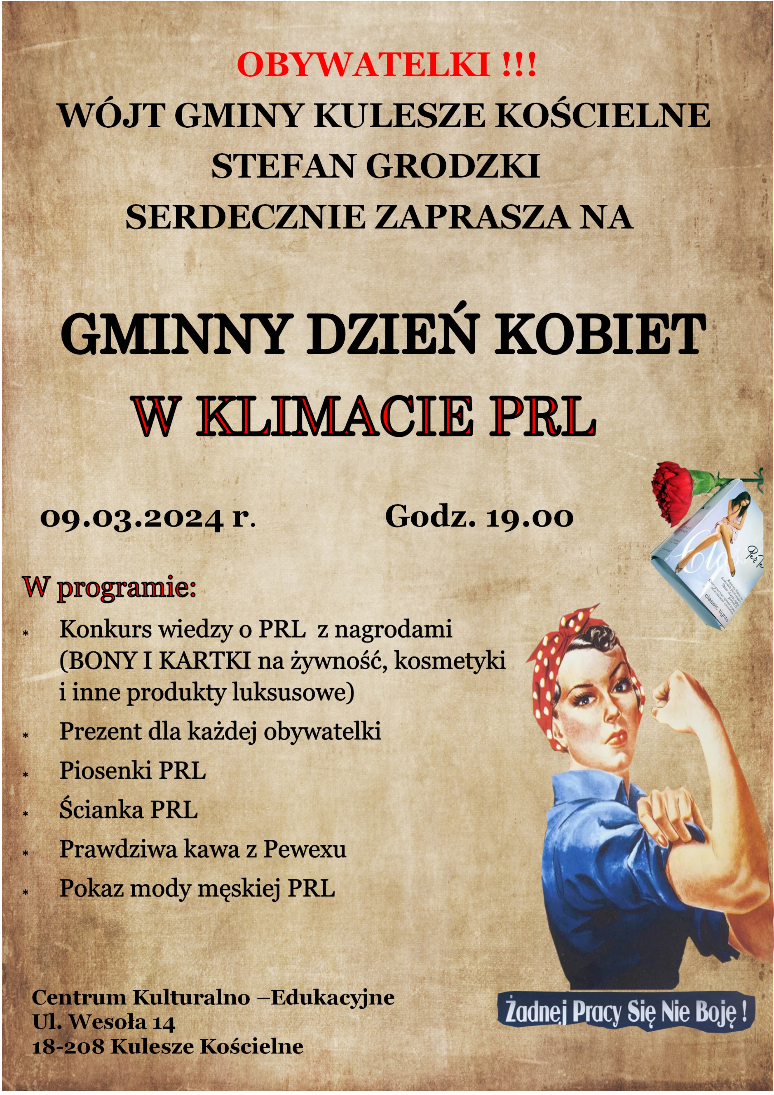 DZIEŃ KOBIET W KLIMACIE PRL