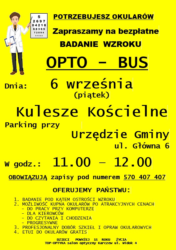 Bezpłatne badanie wzroku