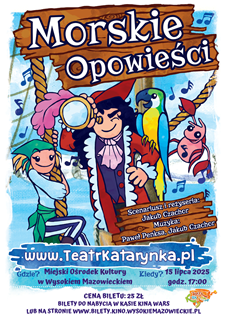 MOK w Wysokiem Mazowieckiem zaprasza na spektakle dla dzieci w wykonaniu teatru- Katarynka