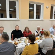 Chwila wspomnień i wdzięczności Klubu Seniora- Wigilia 2025 r.