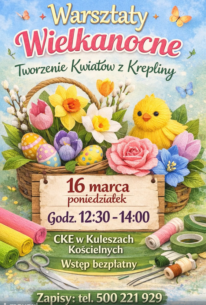Warsztaty wielkanocne dla dzieci